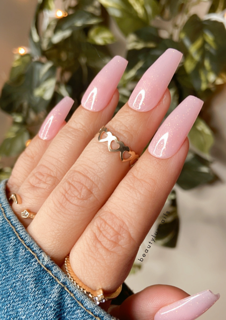 pink nails inspo